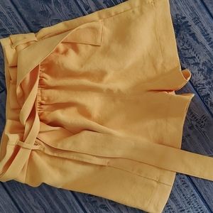 Aritzia paperbag shorts size 0